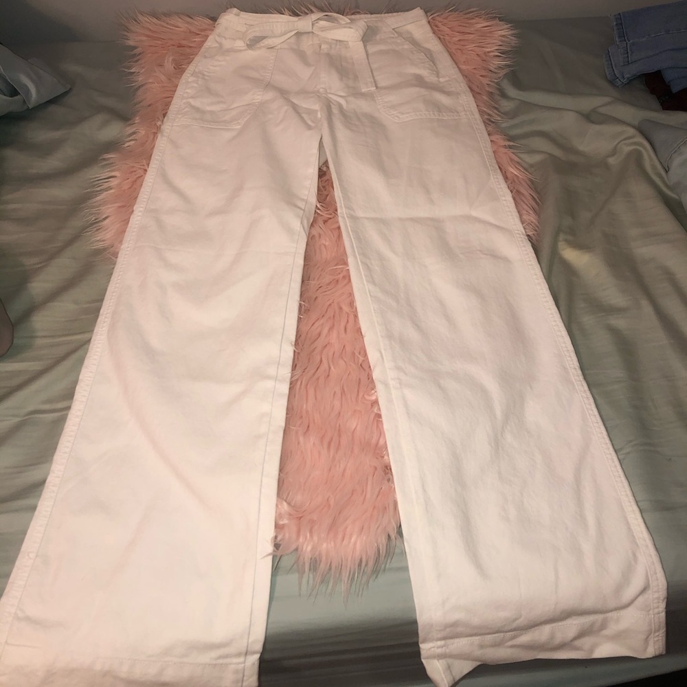 White Naval Pants